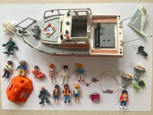 Playmobil propelled boat - playmobil,