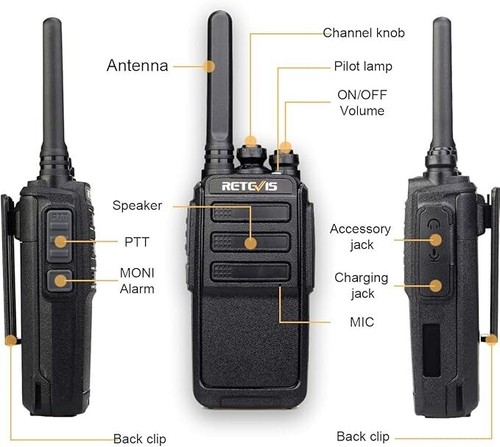Retevis rt28 walkie talkie - walkie,