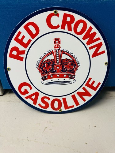Red crown gasoline enamel - crown,