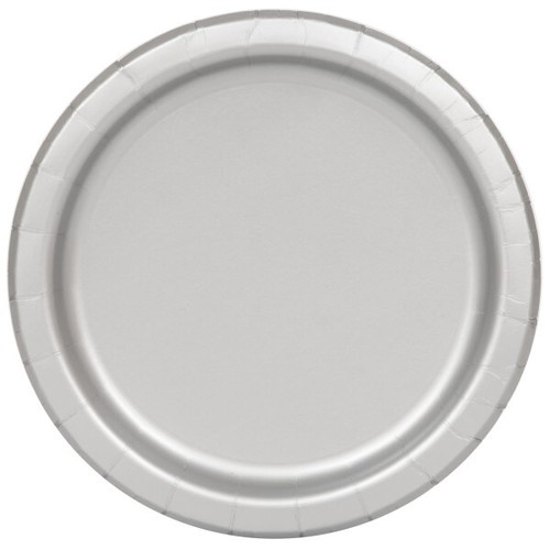 Pack silver solid round - pack, of