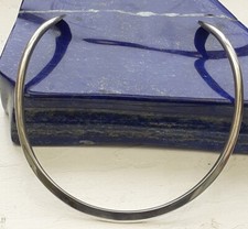 Silver Torque Necklace with