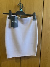 Missguided Lilac Bandage Skirt