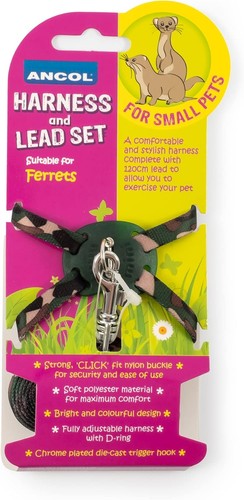 Ancol ferret harness and - ancol,
