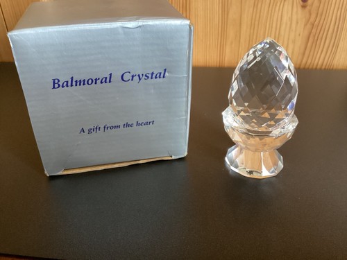 Balmoral crystal egg - crystal,