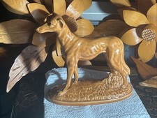 Vintage  Porcelain Greyhound
