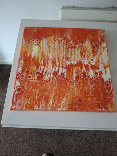 Modern abstract acrylic art - ,