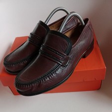 Loake Rome mens loafers Shoes Size 7.5 horsebit smart shoes 