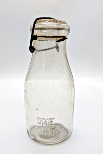 Antique one pint tin top - antique,