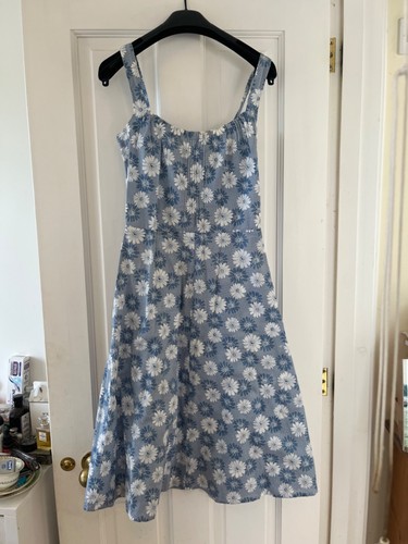 Marilyn moore blue patterned - marilyn,