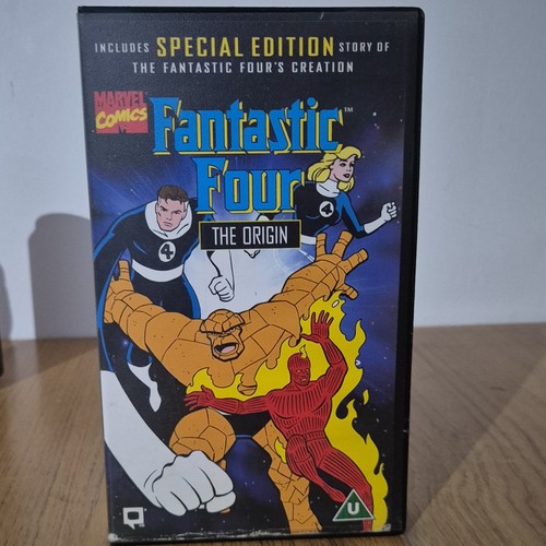 Fantastic four the origin vhs - fantastic,