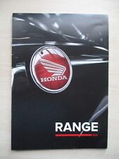 Honda Range Poster - Sales