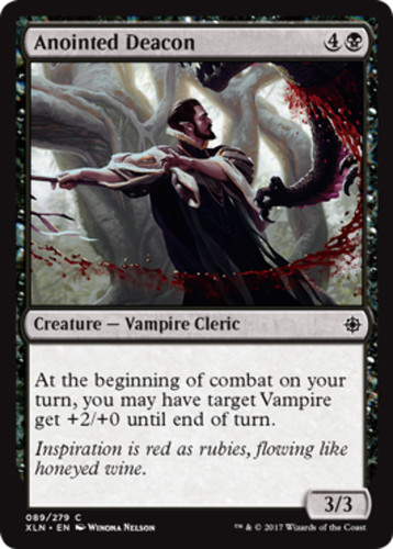 Anointed deacon ixalan - -, mtg