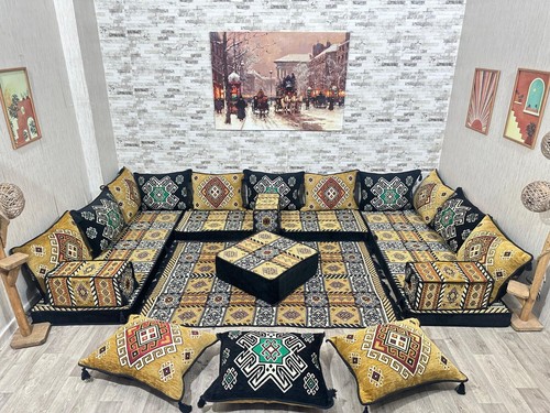 Shaped arabic corner majlis - corner,