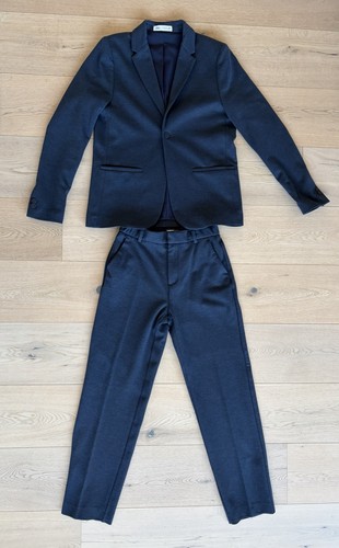 Zara boys blue two - piece, suit