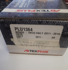 ABTEX PREMIUM QUALITY BRAKE PADS REAR Fits IVECO DAILY (2011-2014) PLU1364