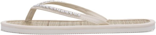 Womens white beaded - womens, post