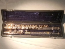 Autumnus Metal Flute (parts / repair) in Hard Case — needs servicing