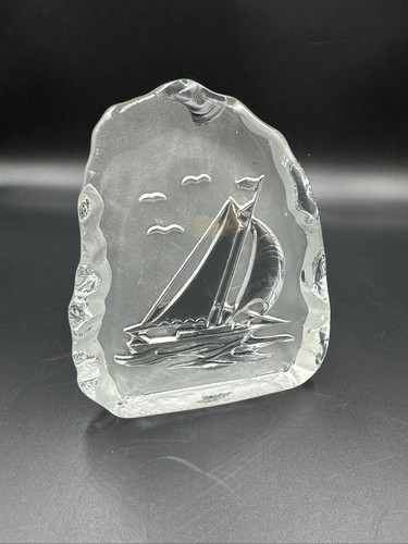 Vintage capri crystal carved - capri,
