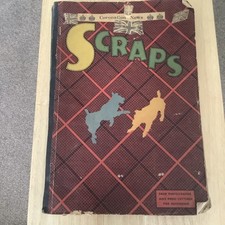 Vintage English Royal Family Coronation Scrap book unique piece 