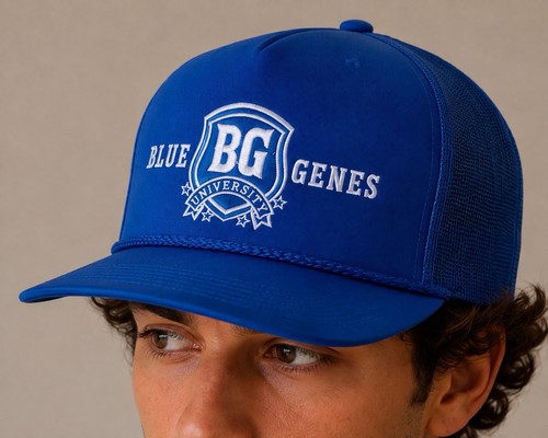 Upchurch blue genes hat cap - blue,
