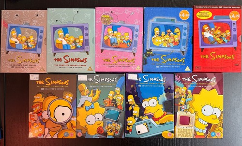 The simpsons dvd - dvd, sets