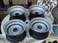 Classic Mini Wide/Banded Steel Wheels Staggered 10x5.5/10x6