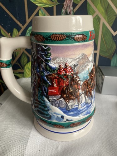 Budweiser 1993 holiday stein - 1993,