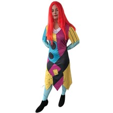 NIGHTMARE SALLY SKELETON HALLOWEEN FANCY DRESS CHRISTMAS LADIES COSTUME LOT