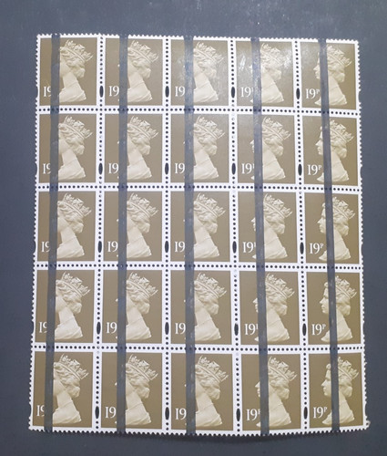 Machin training stamps m - machin, u/m