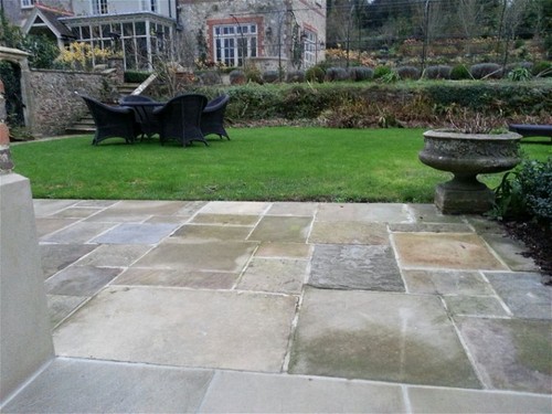Rustic reclaimed yorkstone - rustic,