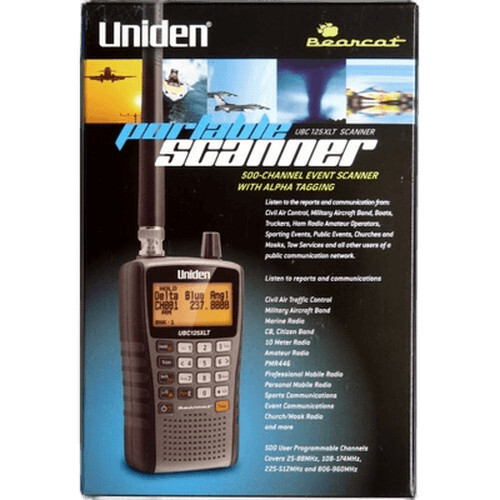 Radio scanner ubc125 - radio, xltc
