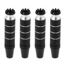 2 Sets Black RC Transmitter M3 Anti-Slip Stick Ends for Esky for Spektrum DX8