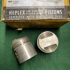 Triumph Pre Unit 500 63mm STD Pistons Unfinished Hepolite Bare
