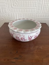 Unusual Pink Decorated Chinese