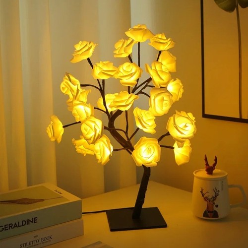 Led rose tree - rose, lamp