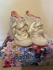 Irregular Choice Women’s Abigail’s 3rd Party White Size Uk 7 EU 40