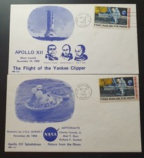 APOLLO 12 MOON LANDING 1969 2x