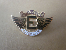 SPEEDWAY BADGE EASTERN SPEEDWAY   MOTOR CLUB  re-issue   2003