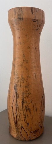 Hand turned tulip - tulip, vase