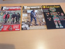treasure hunting magazines x 3