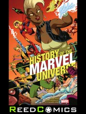 HISTORY OF THE MARVEL UNIVERSE RODRIGUEZ DM VARIANT GRAPHIC NOVEL Collects #1-6
