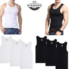 6-12 Pack Men's Tank Top 100%