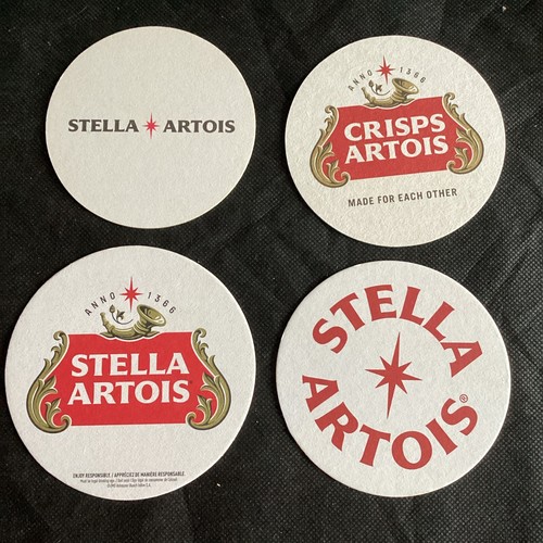 Stella artois lager beer - , mats