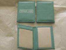 Faux Leather Pension Bus Pass Wallet Holder Travel Pass Credit Card Wholesale