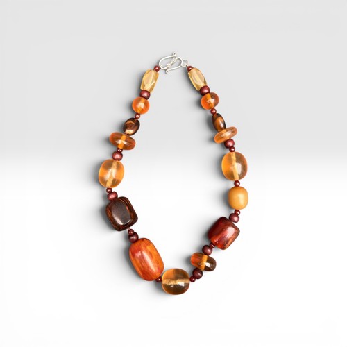 Vintage amber bead - vintage,