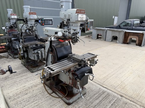 Xyz 2000 turret mill newall - turret,