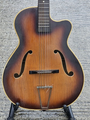 Vintage archtop guitar german - archtop,