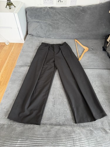 Zara black wide leg - trousers,