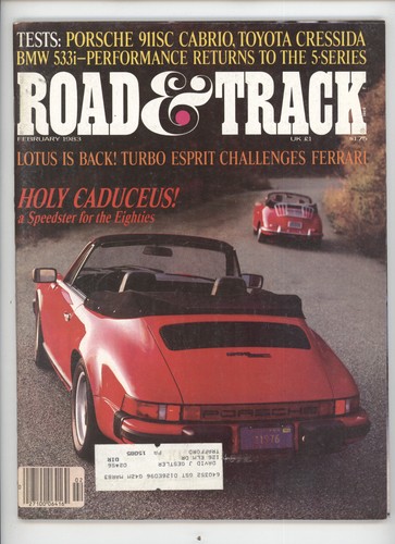Road track february 1983 - track,