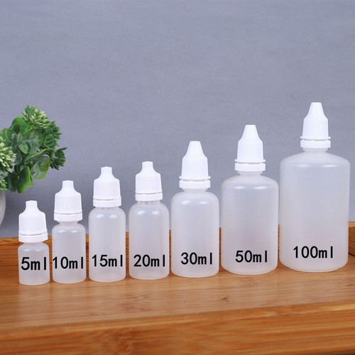 5ps 50ml plastic squeezable - plastic,